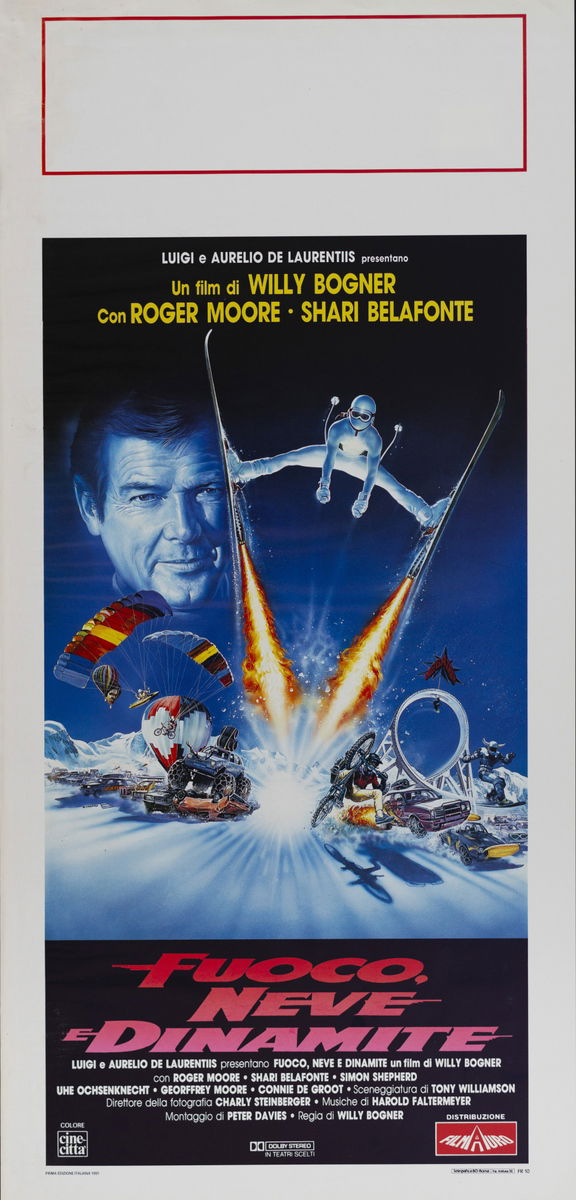 Fire, Ice & Dynamite - Lobby Card 1