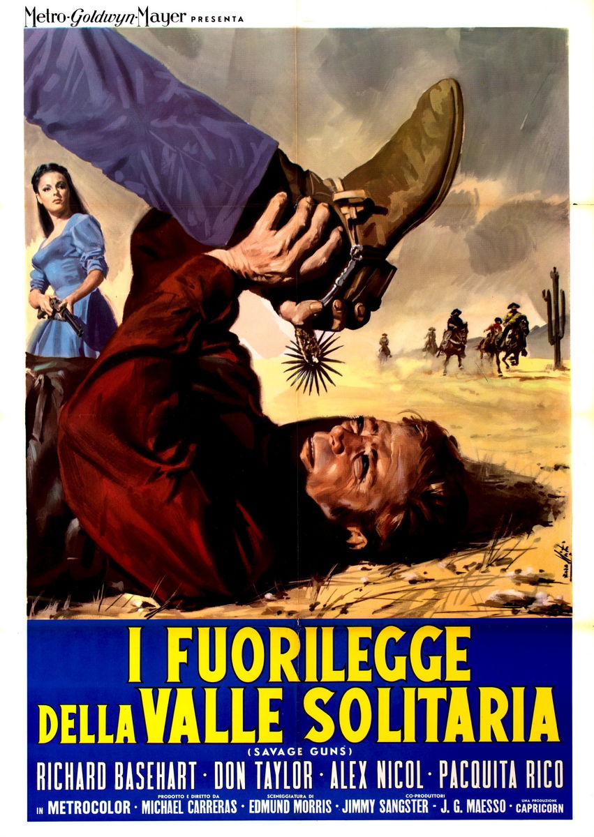 I fuorilegge della valle solitaria - Manifesto 1