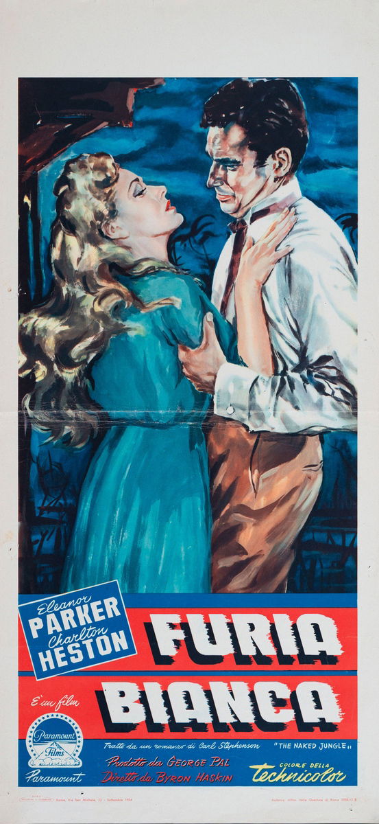 The Naked Jungle - Lobby Card 1