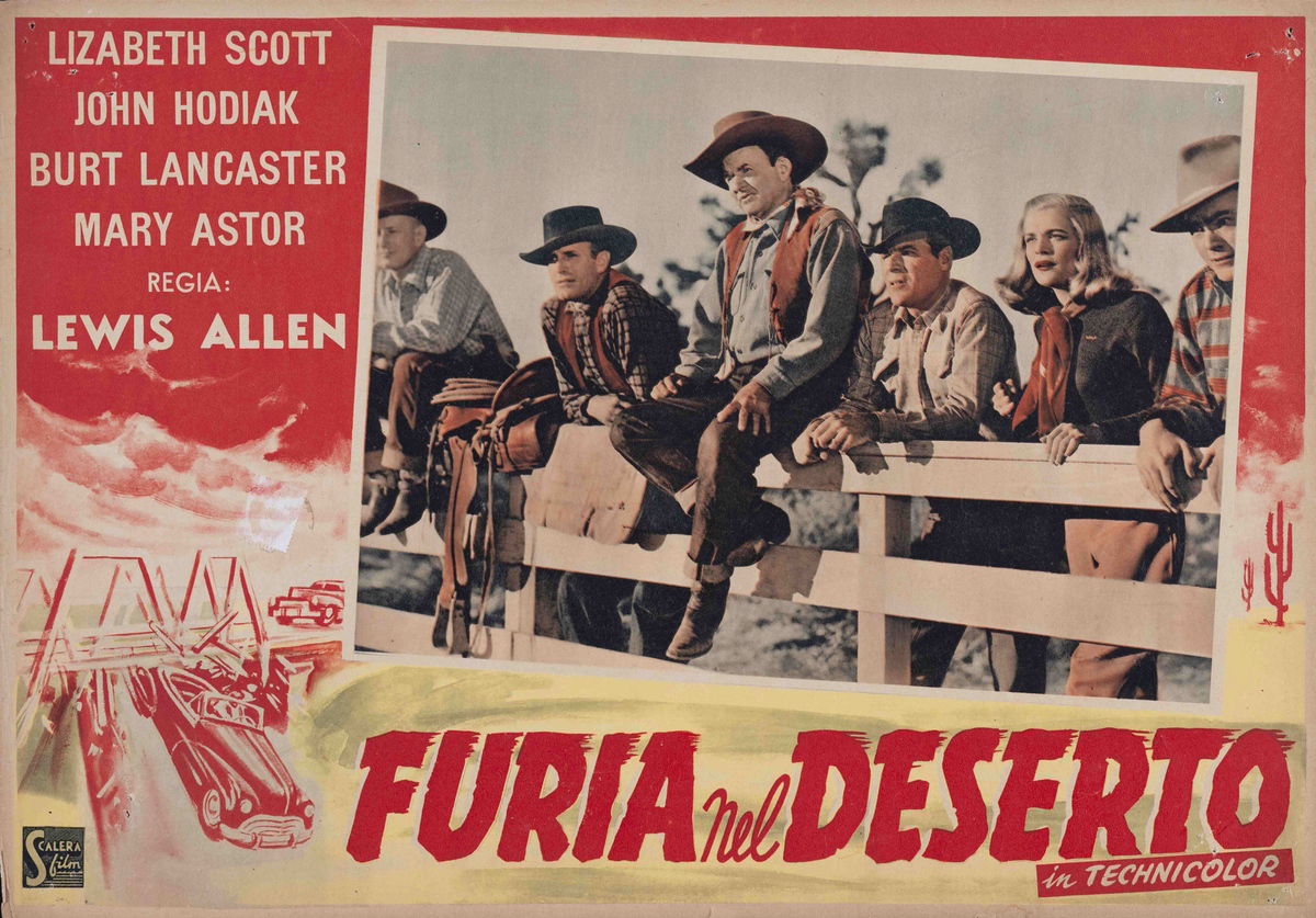 Desert Fury - Fotobusta 1