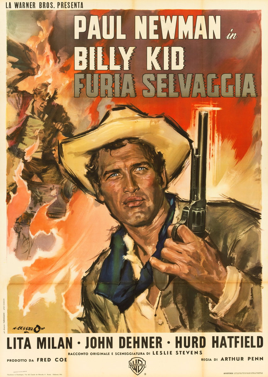 Furia selvaggia - Billy Kid - Manifesto 1