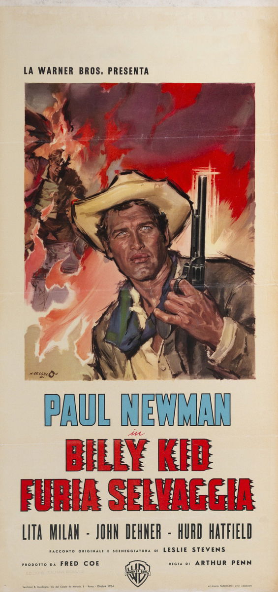 The Left Handed Gun - Lobby Card 1