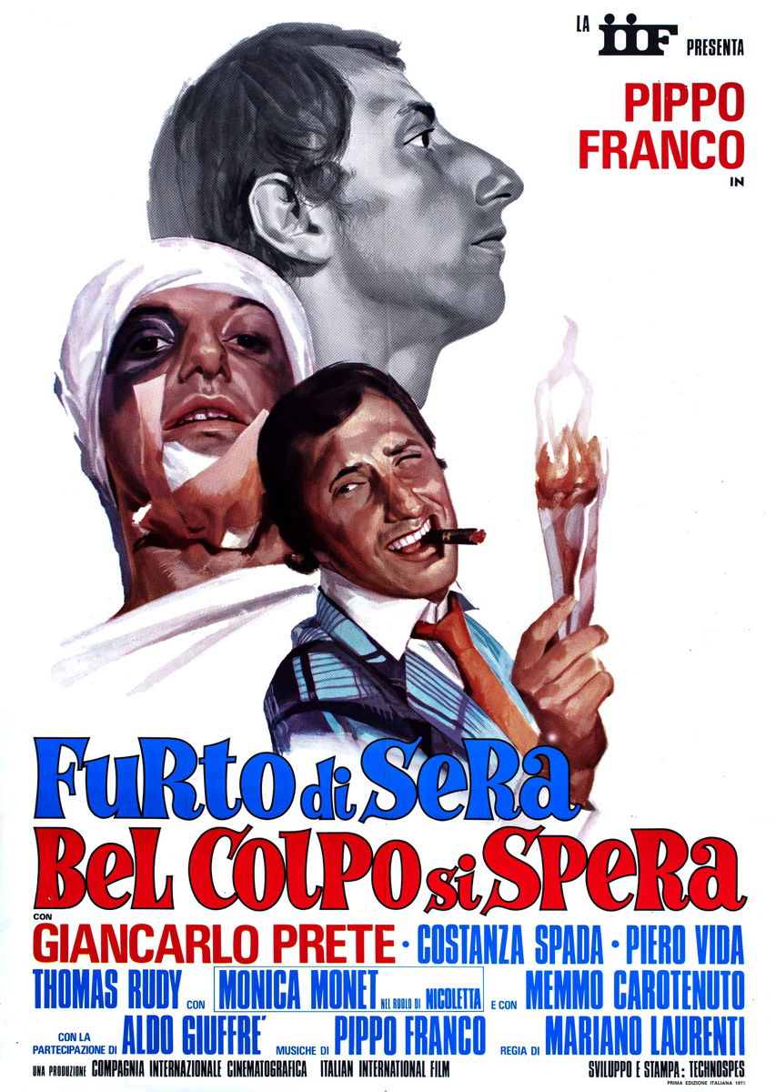 Furto di sera bel colpo si spera - Manifesto 1