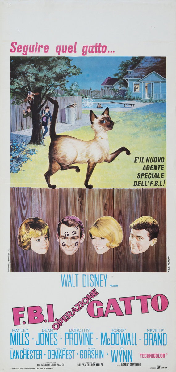Locandina 2 for the film That Darn Cat! (1965)