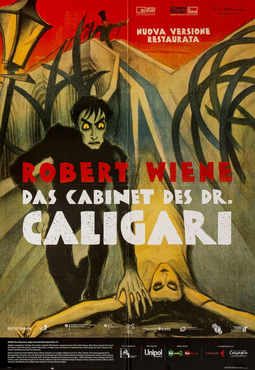 Il gabinetto del Dr. Caligari - Manifesto 1