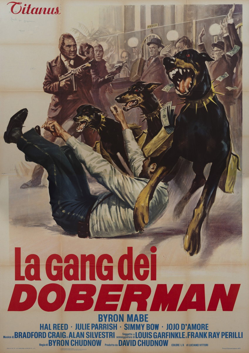 La gang dei doberman - Manifesto 2