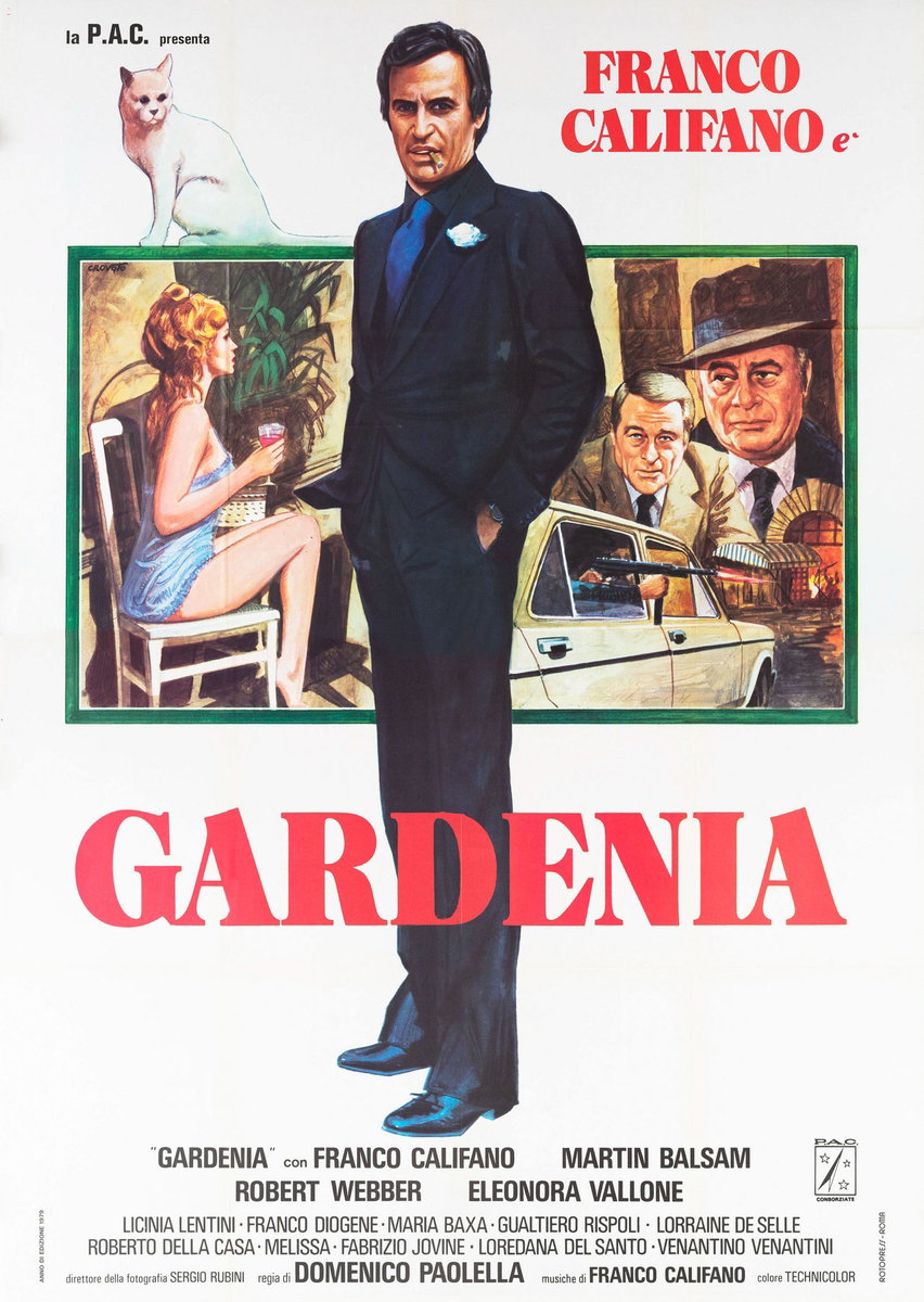 Gardenia, il giustiziere della mala - Manifesto 2