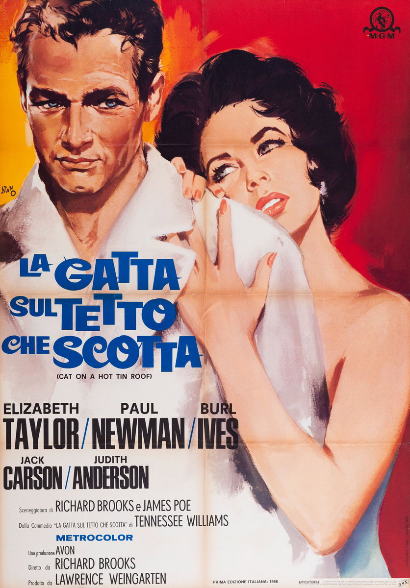 La gatta sul tetto che scotta - Manifesto 4