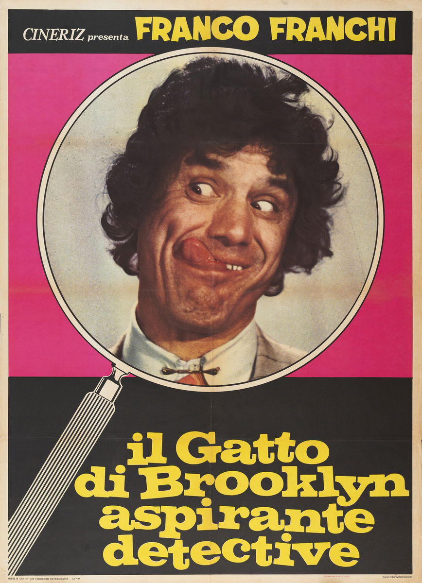 Il Gatto di Brooklyn aspirante detective - Manifesto 1