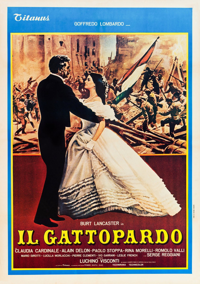 Manifesto 2 per il film Il gattopardo (1963)