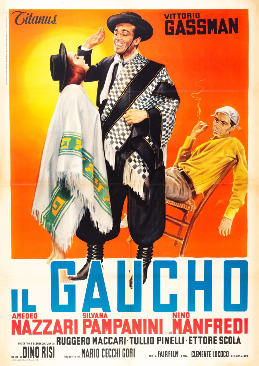 Manifesto 2 per il film Il gaucho (1964)