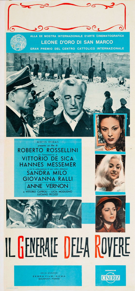 Il generale Della Rovere - Locandina 1