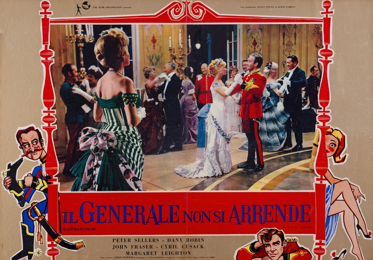 Lobby Card 4 for the film Waltz of the Toreadors (1962)