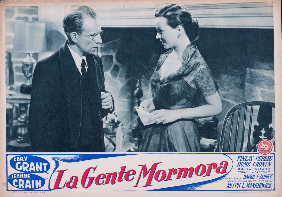 La gente mormora - Fotobusta 1