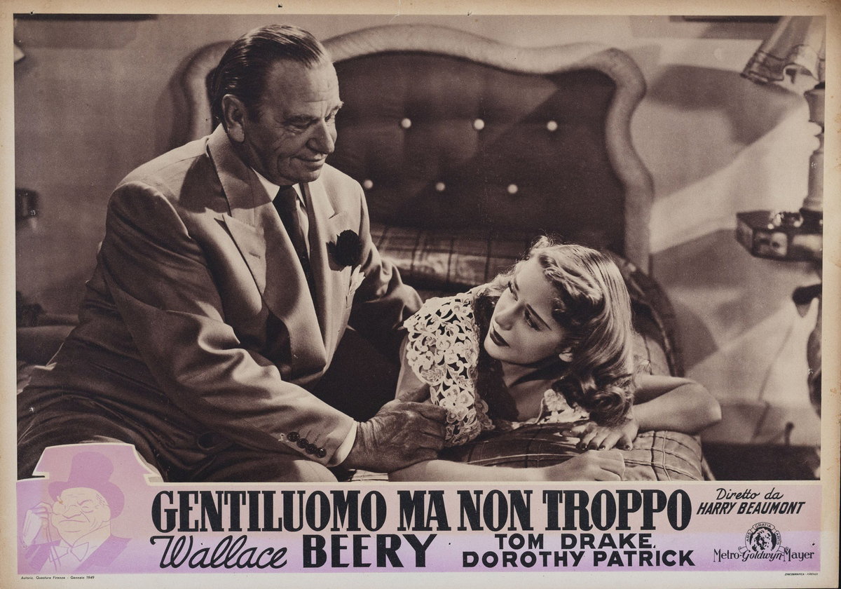 Fotobusta 3 per il film Gentiluomo ma non troppo (1948)