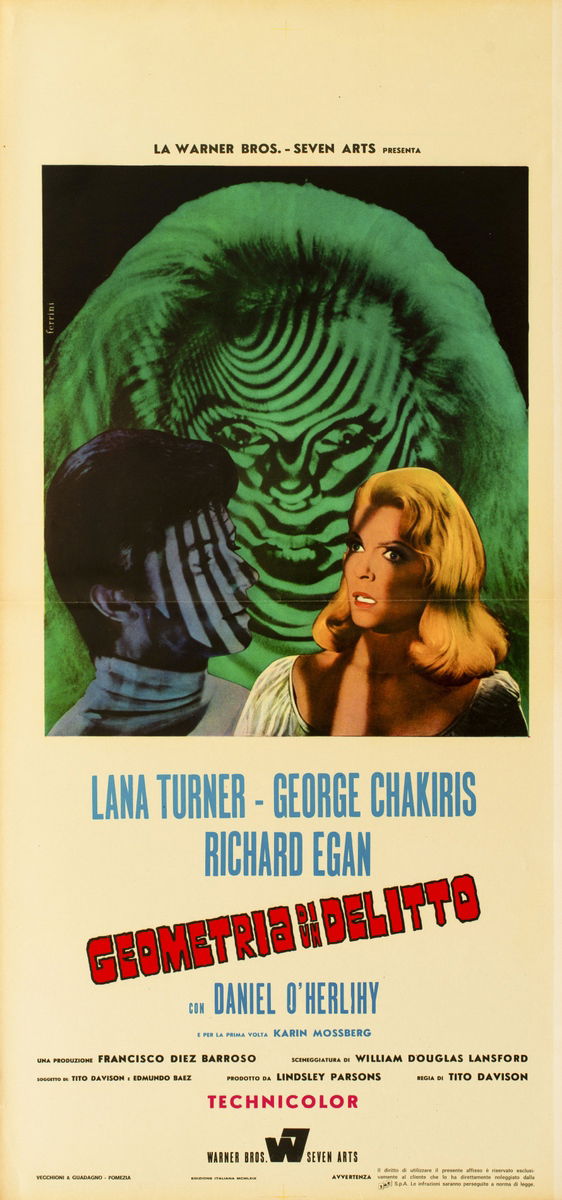 The Big Cube - Lobby Card 1