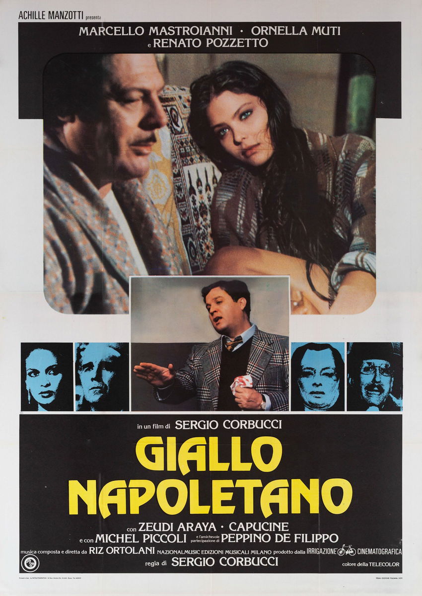 Giallo napoletano - Manifesto 1