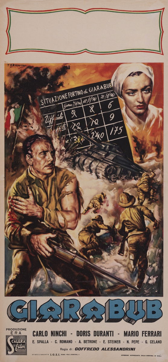 Die Letzten von Giarabub - Lobby Card 1