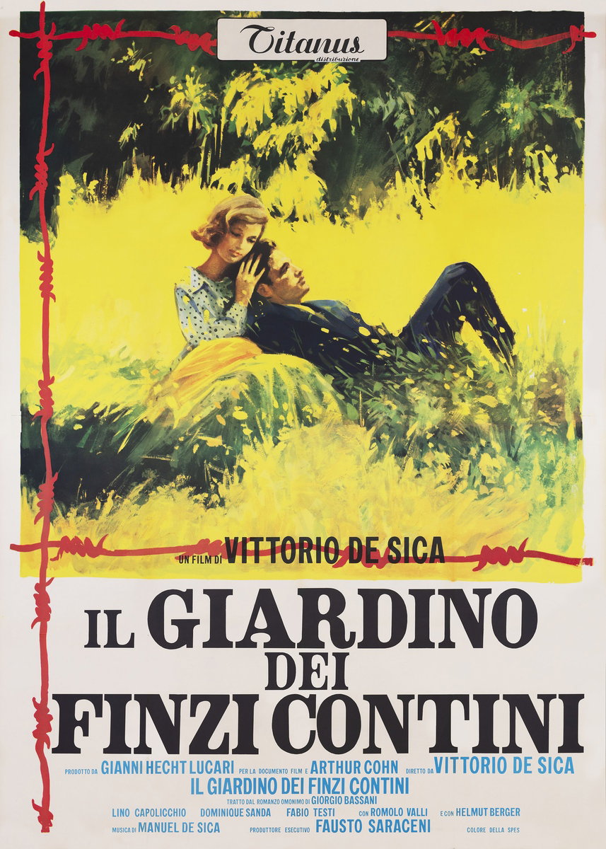 Manifesto 2 per il film Il giardino dei Finzi Contini (1970)