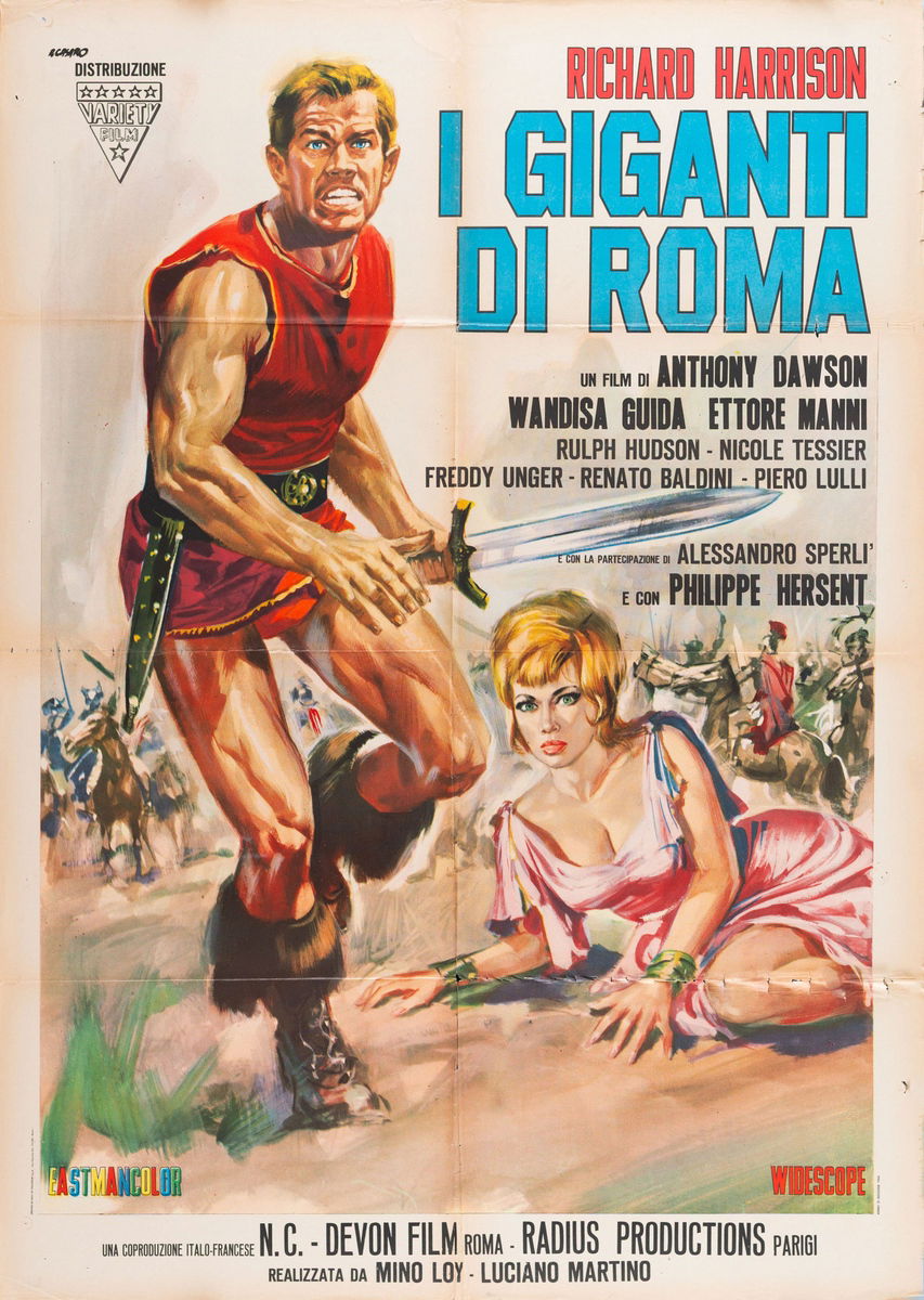 I giganti di Roma - Manifesto 1