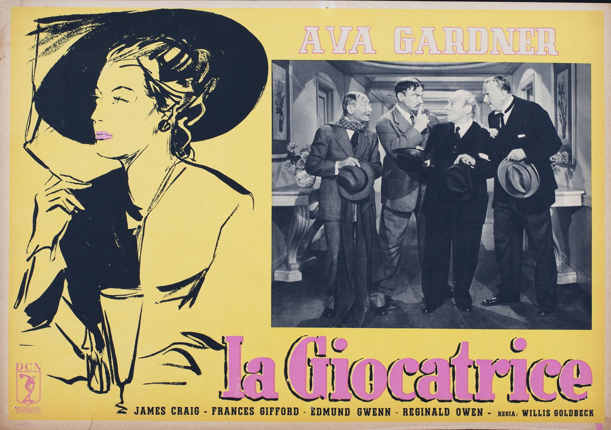 Lobby Card 2 for the film She Went to the Races (1945)