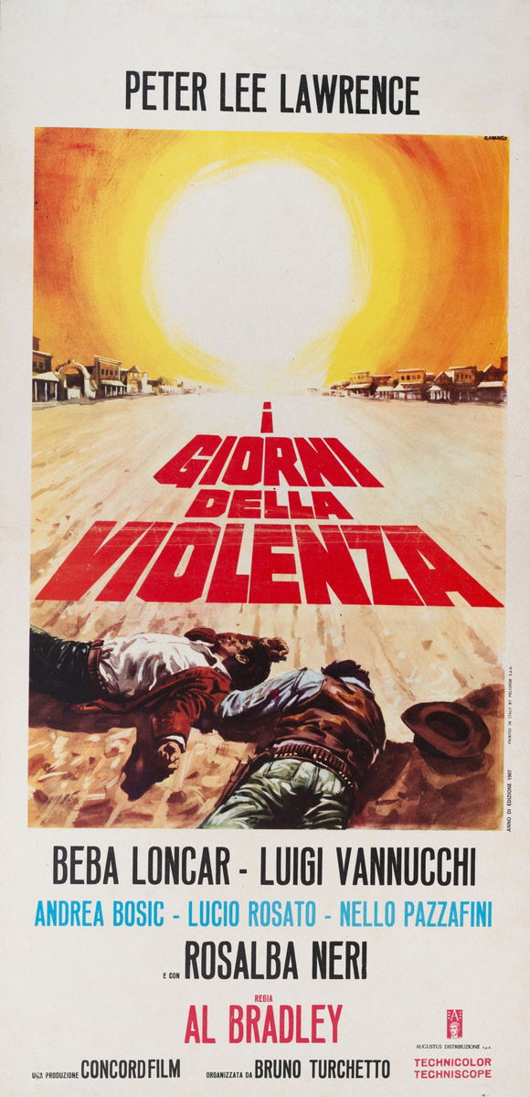 Days of Violence - Lobby Card 1