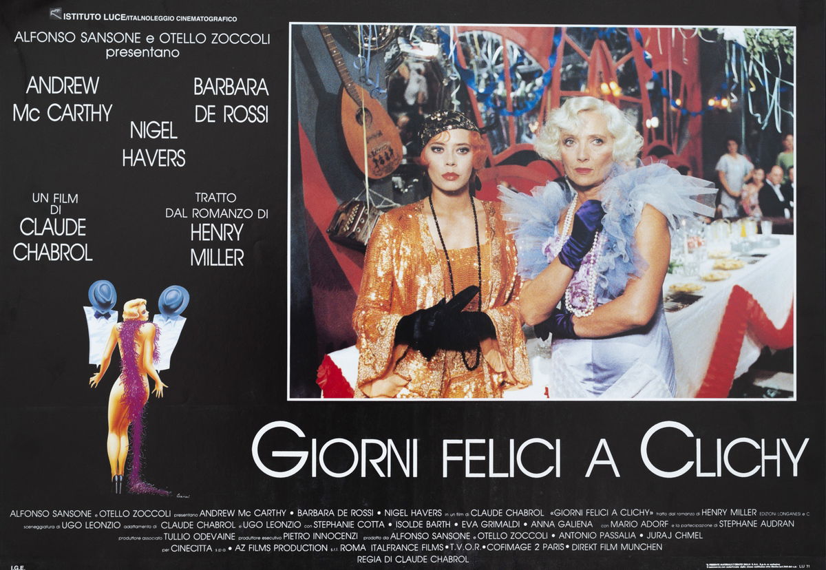 Giorni felici a Clichy - Fotobusta 1