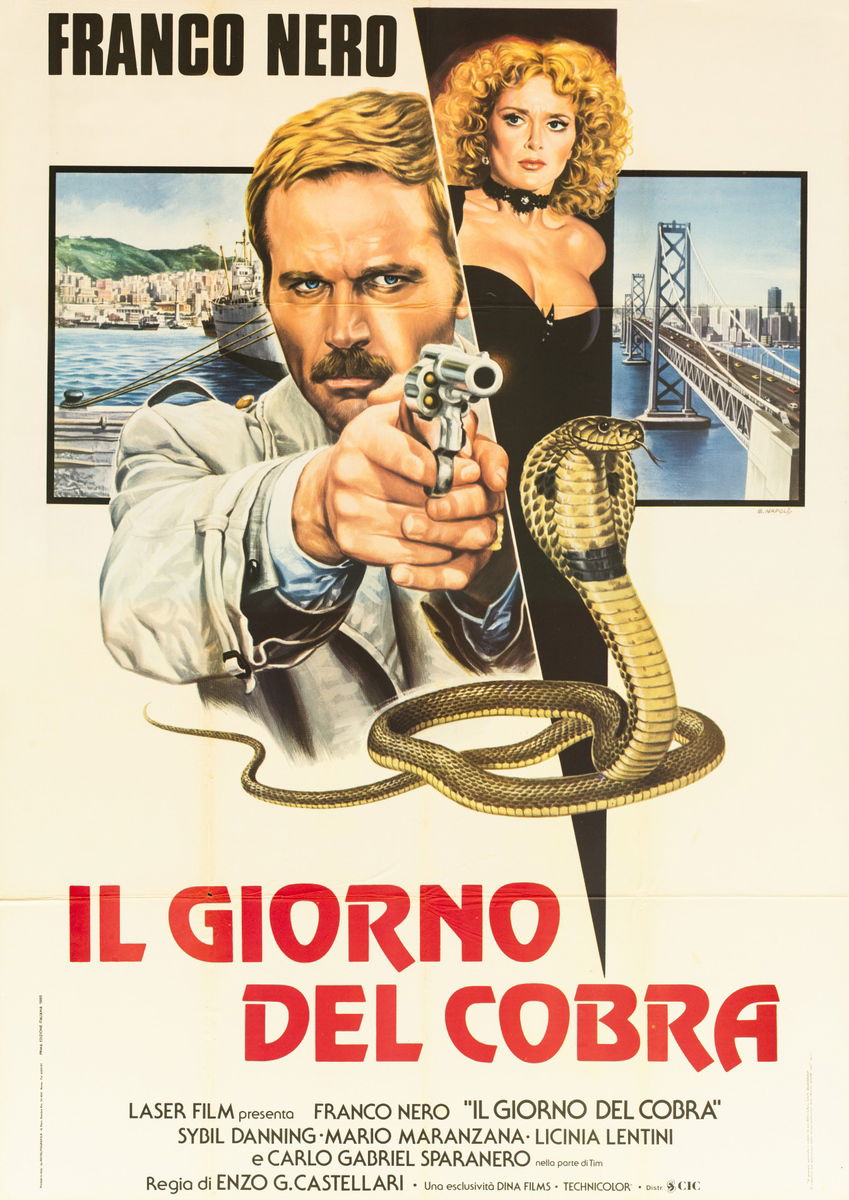 Il giorno del cobra - Manifesto 1