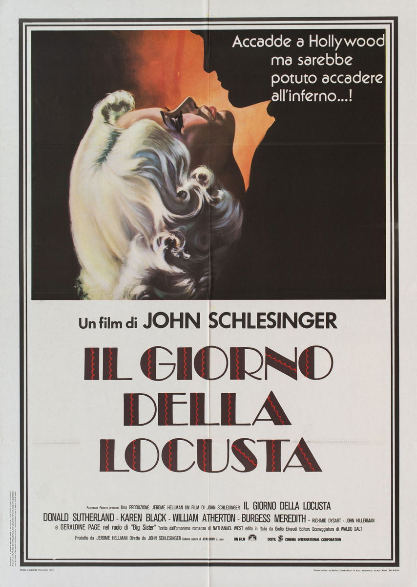 Il giorno della locusta - Manifesto 1