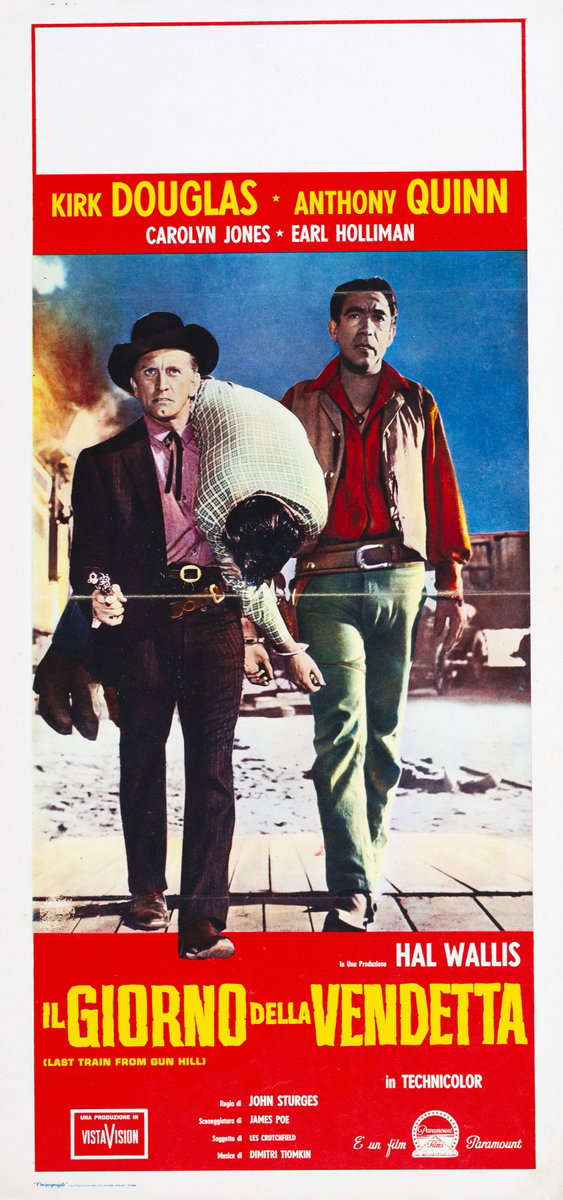 Locandina 2 for the film Last Train from Gun Hill (1959)