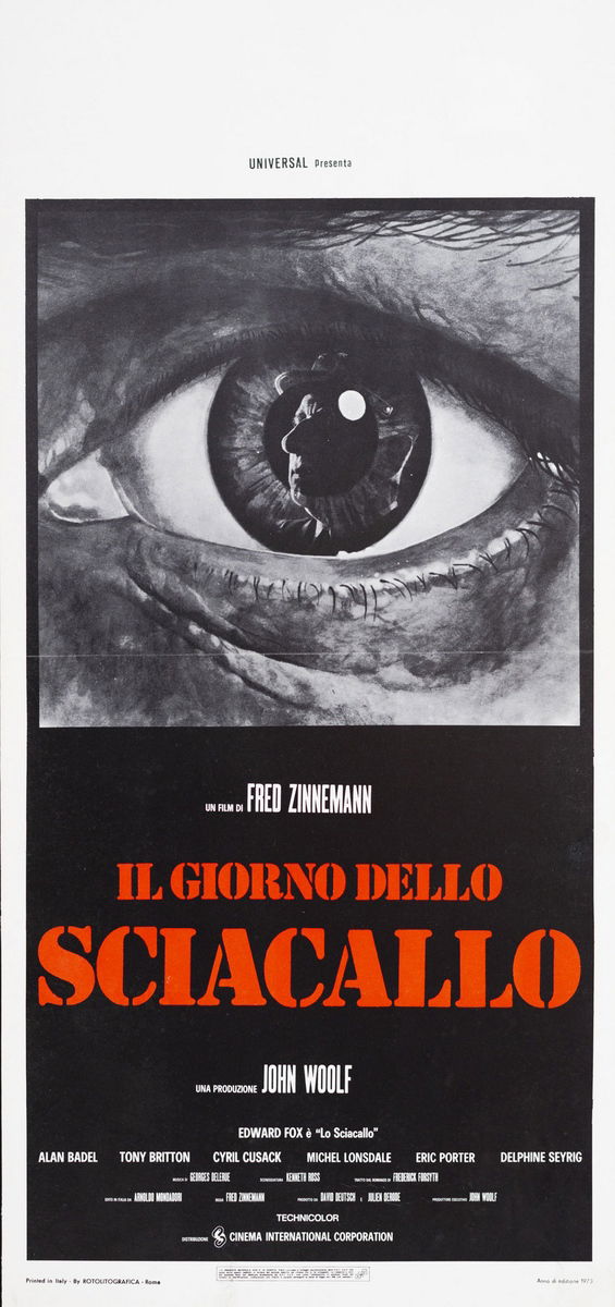 Il giorno dello sciacallo - Locandina 1