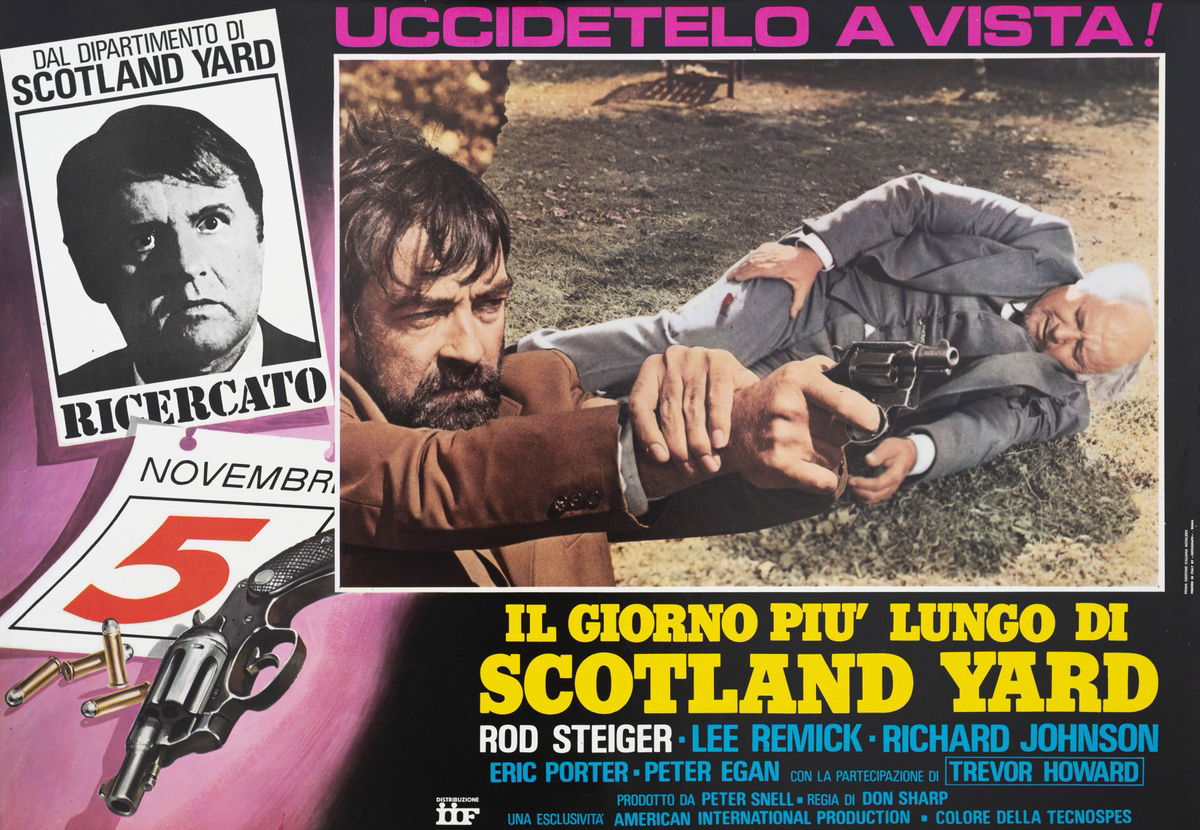 Il giorno più lungo di Scotland Yard - Fotobusta 1