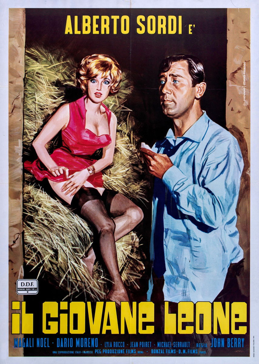 Il giovane leone - Manifesto 1