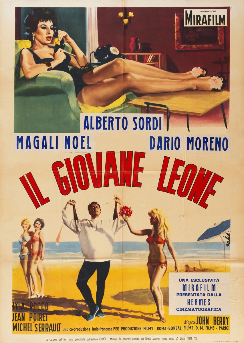 Il giovane leone - Manifesto 3