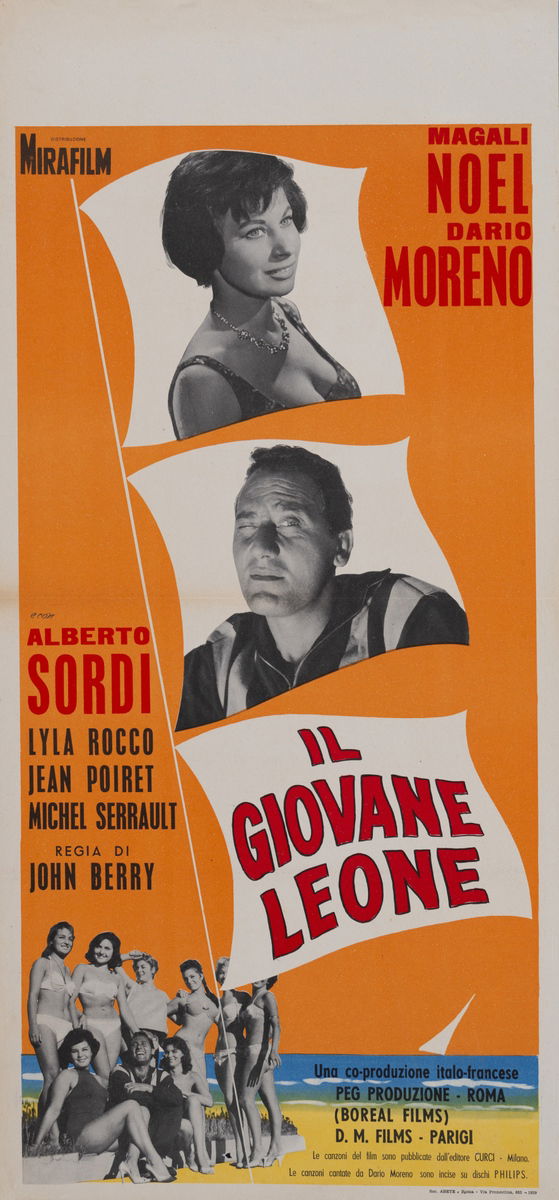 Il giovane leone - Locandina 1