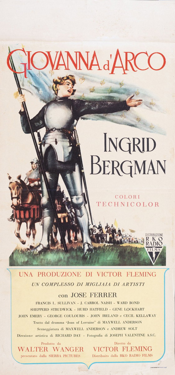 Locandina 2 for the film Joan of Arc (1948)
