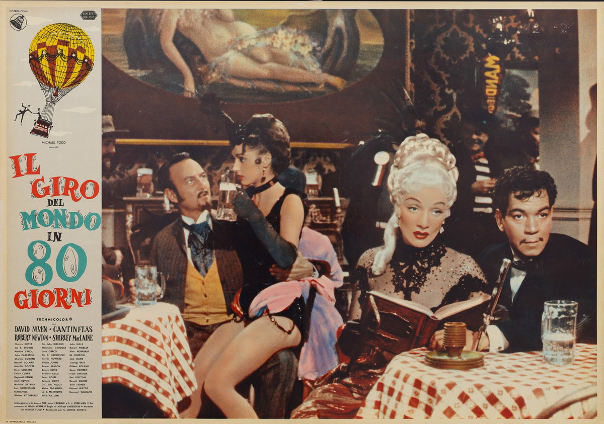 Fotobusta 15 per il film Il giro del mondo in 80 giorni (1956)