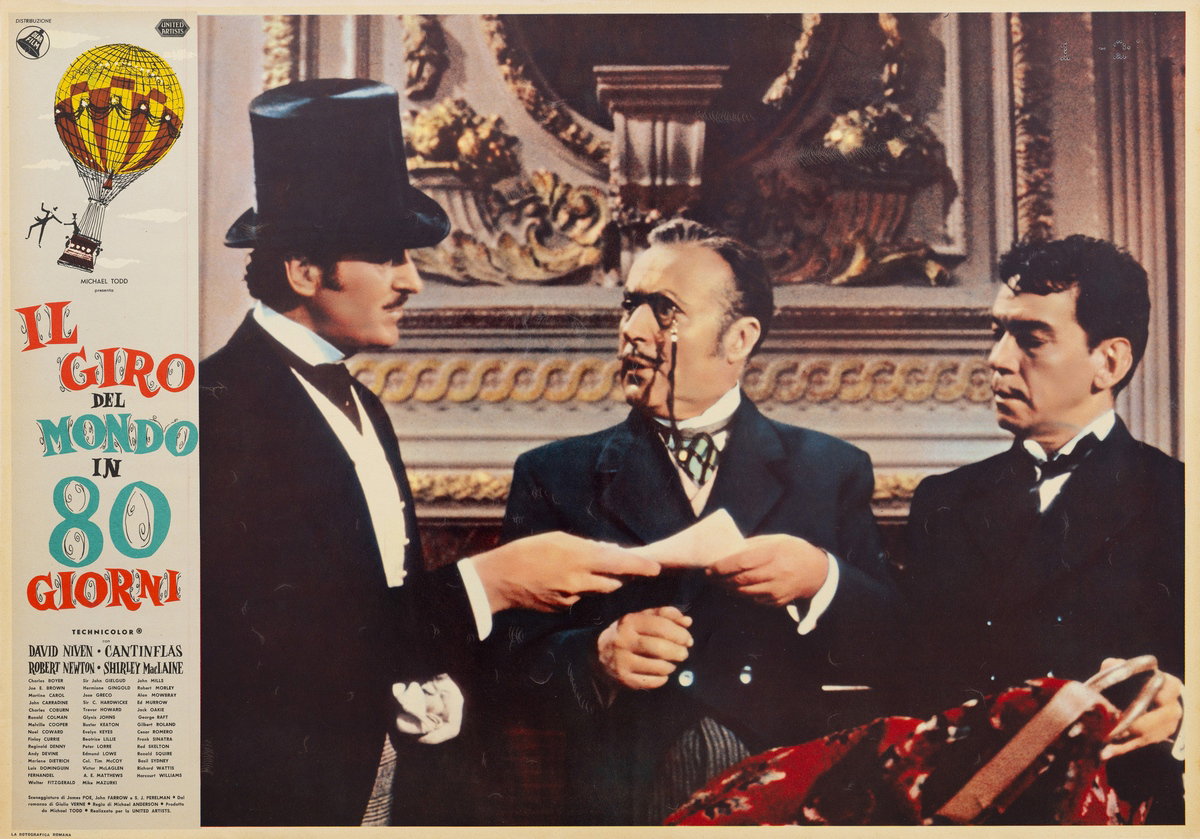 Fotobusta 18 per il film Il giro del mondo in 80 giorni (1956)