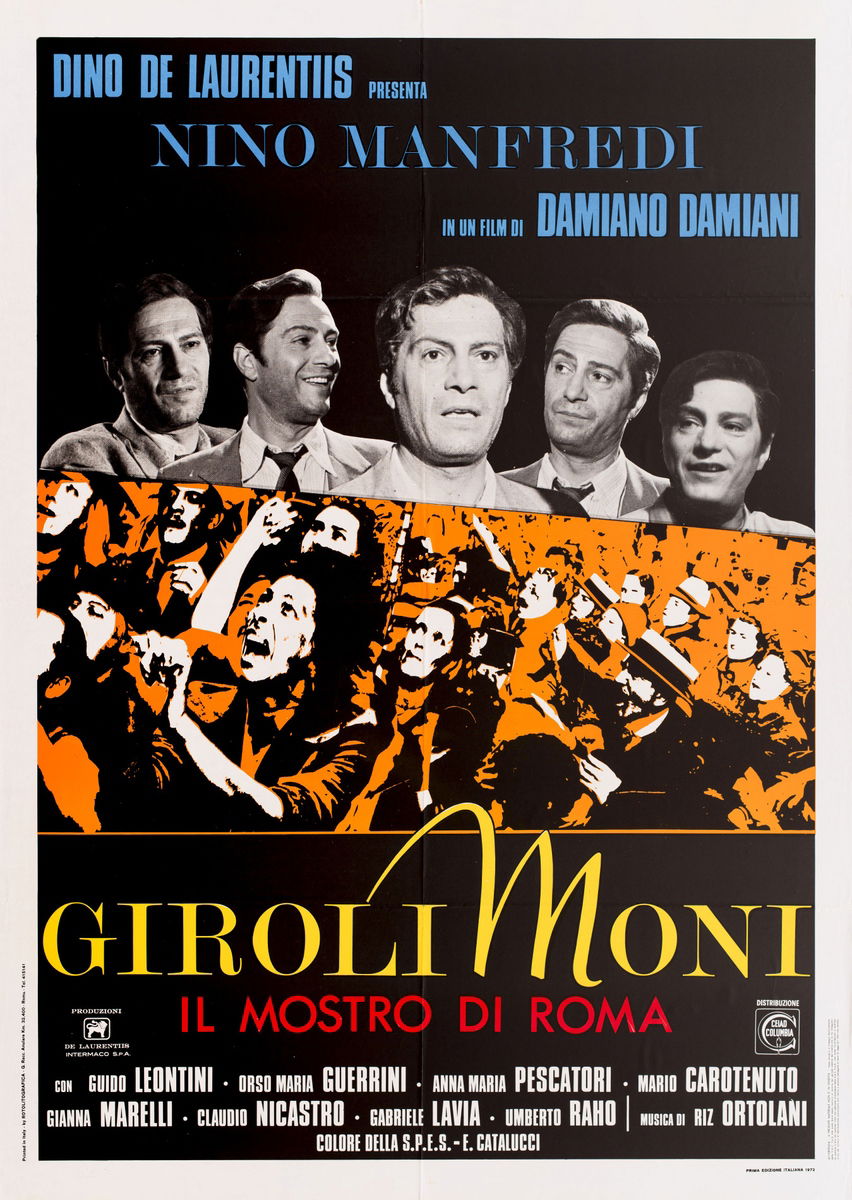 Girolimoni - Il mostro di Roma - Manifesto 1