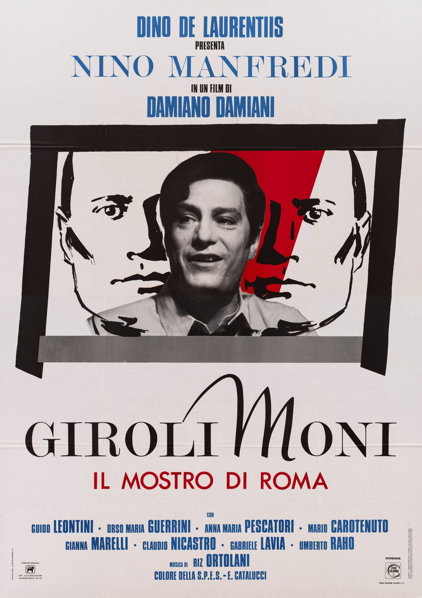 Manifesto 2 per il film Girolimoni - Il mostro di Roma (1972)