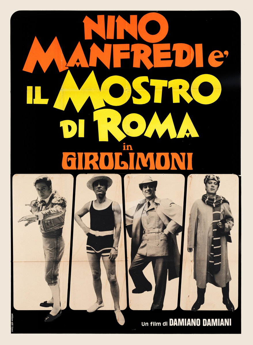 Manifesto 3 per il film Girolimoni - Il mostro di Roma (1972)