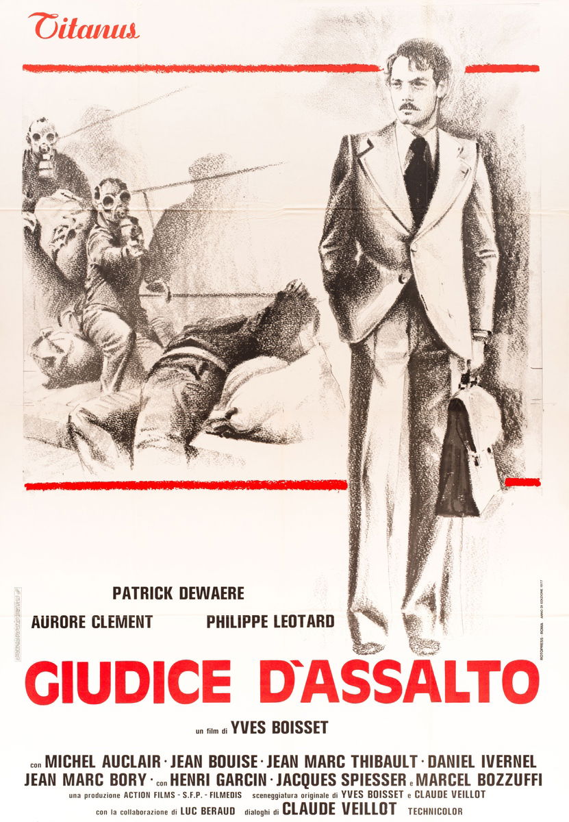 Il giudice d'assalto - Manifesto 1