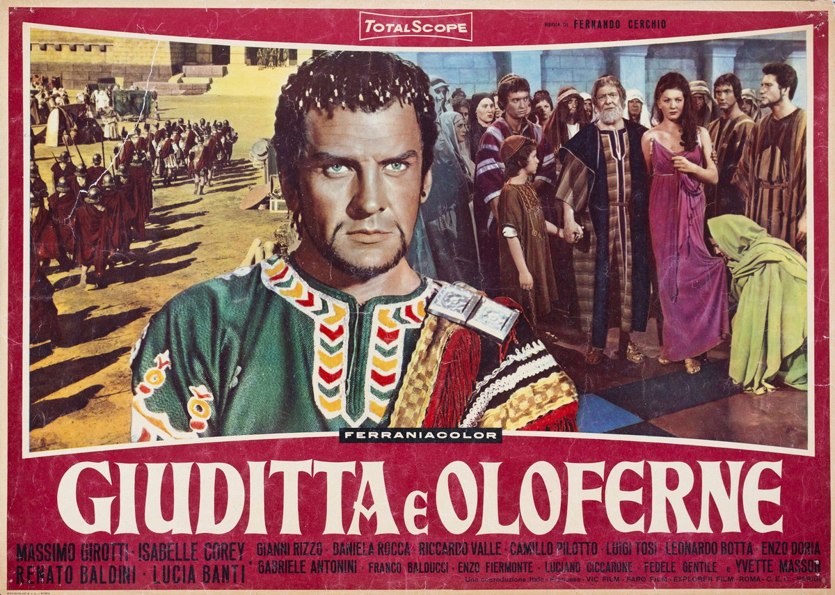 Fotobusta 2 per il film Giuditta e Oloferne (1959)
