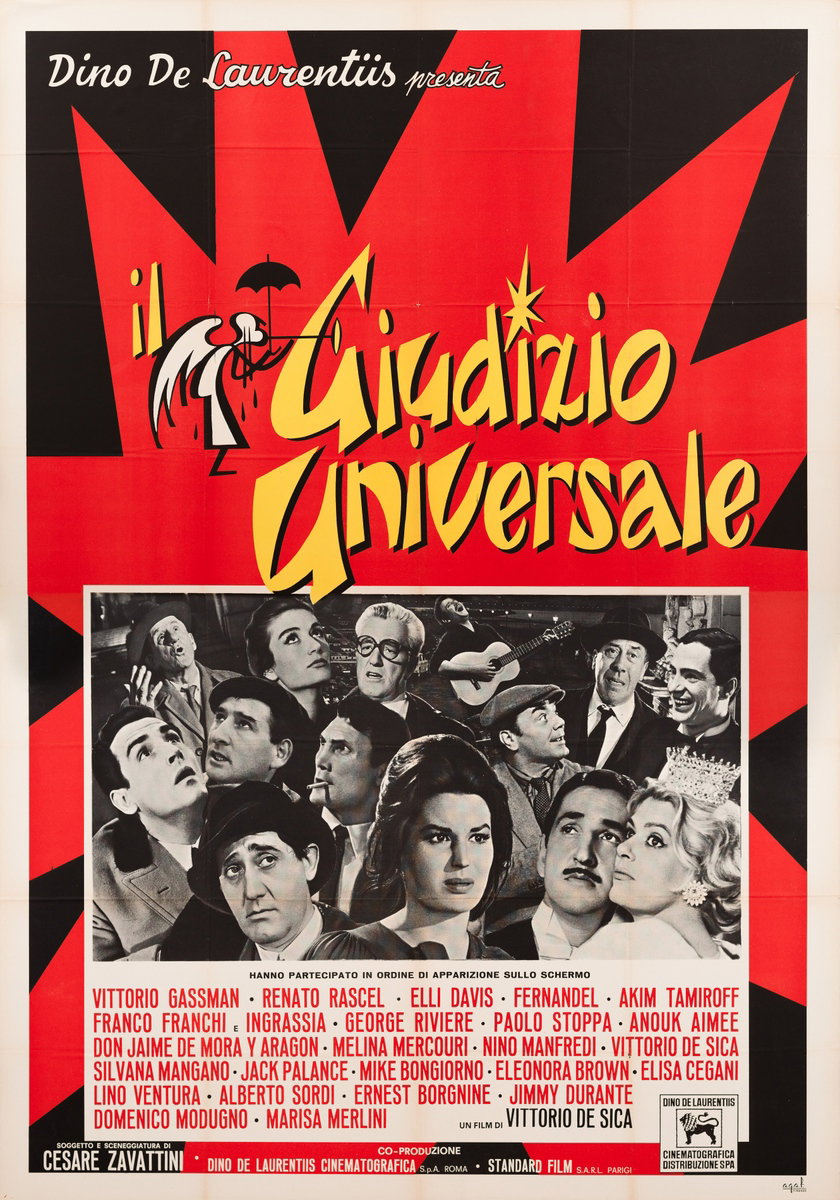 Poster 2 for the film The Last Judgment (1961)
