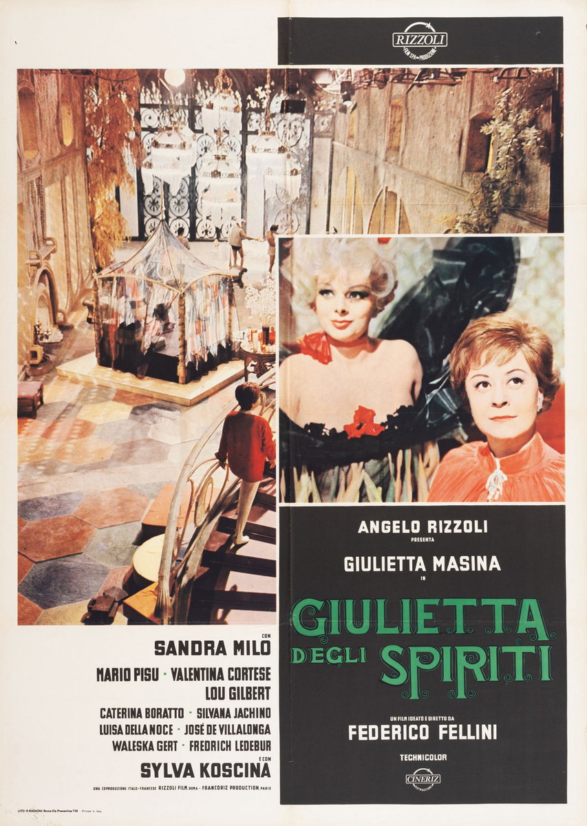 Poster 2 for the film Juliet of the Spirits (1965)