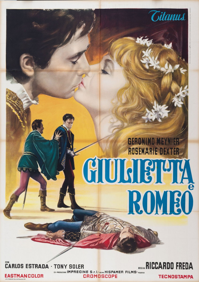 Poster 2 for the film Giulietta e Romeo (1964)
