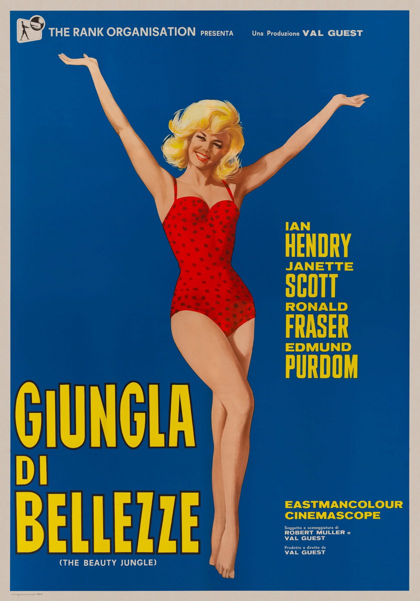 Poster 2 for the film The Beauty Jungle (1964)