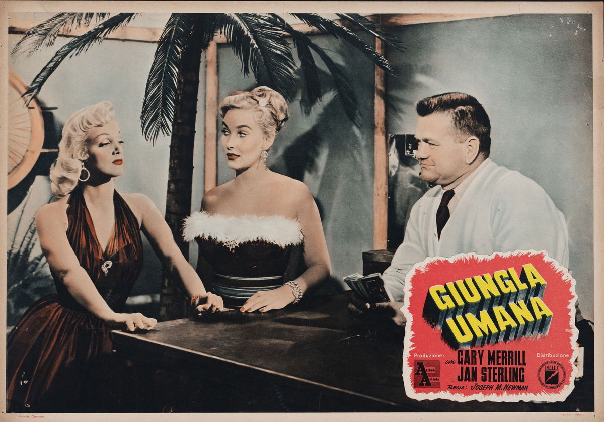 The Human Jungle - Fotobusta 1