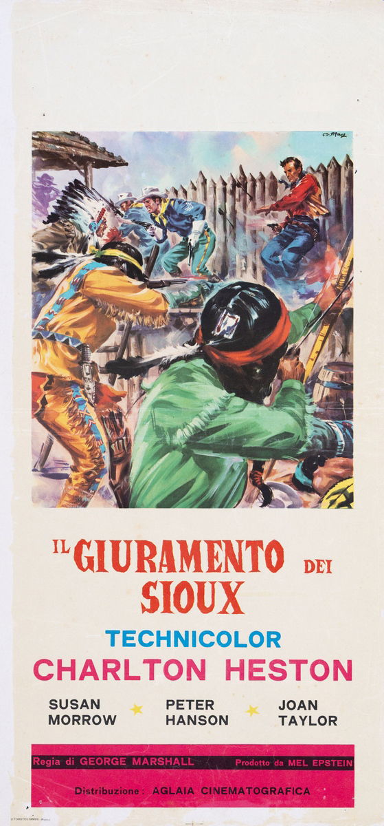 Il giuramento dei Sioux - Locandina 1