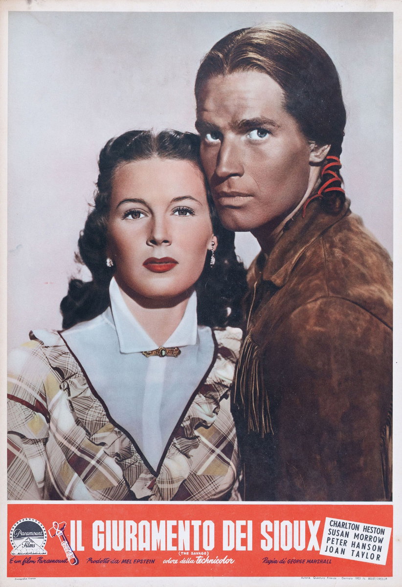 Lobby Card 4 for the film The Savage (1952)